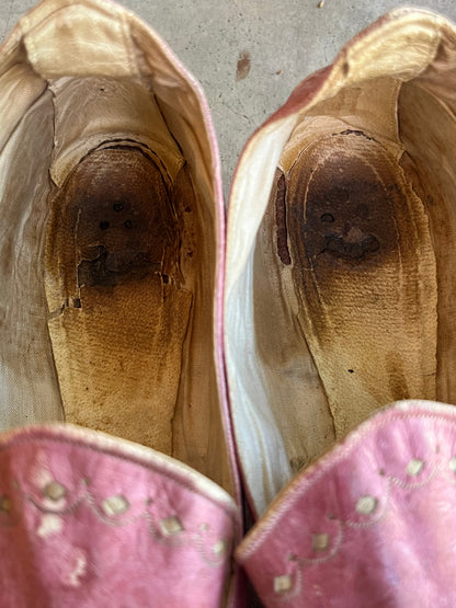 c. 1870s Pink Shoes | Study or Display