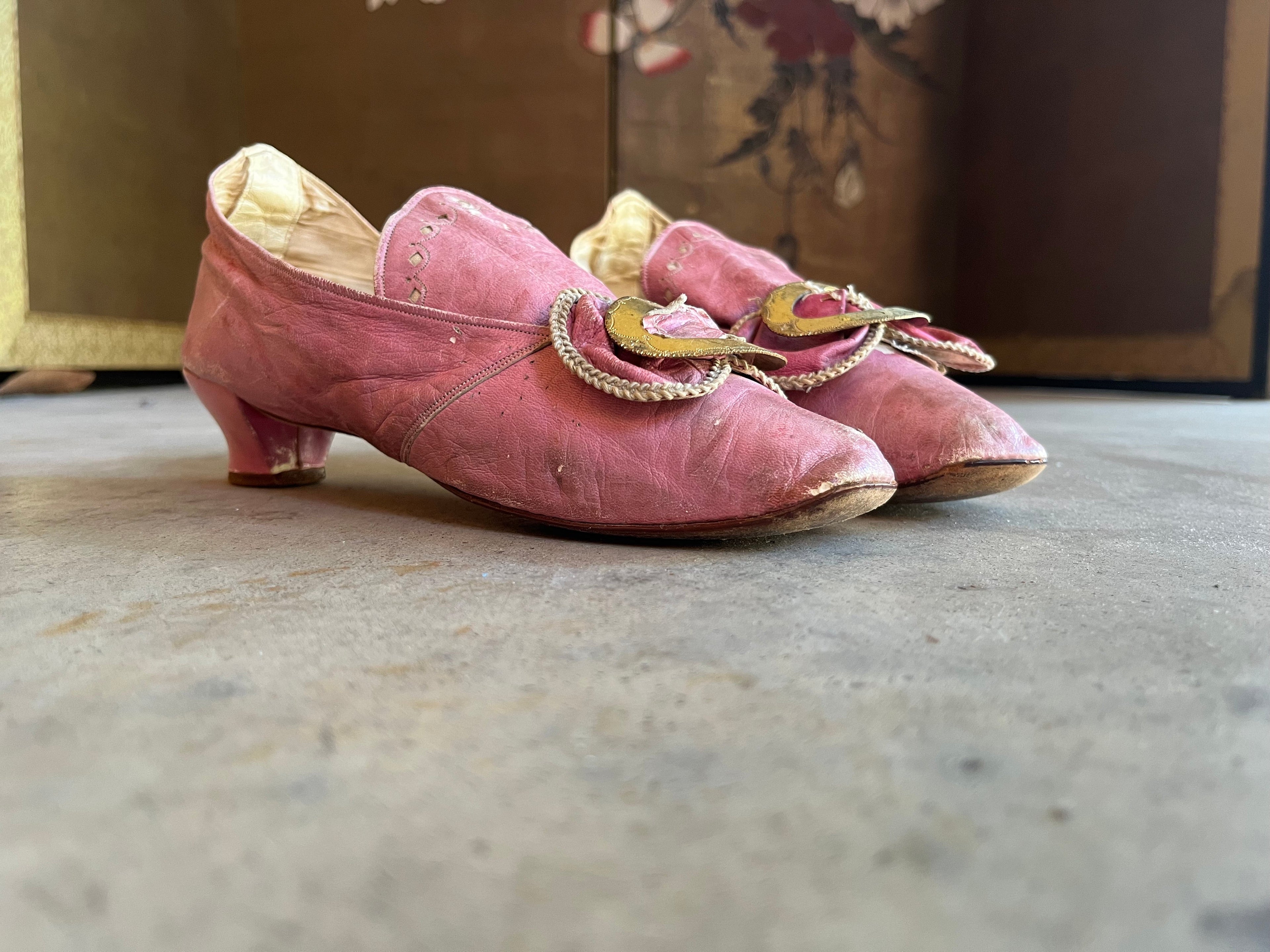 c. 1870s Pink Shoes | Study or Display