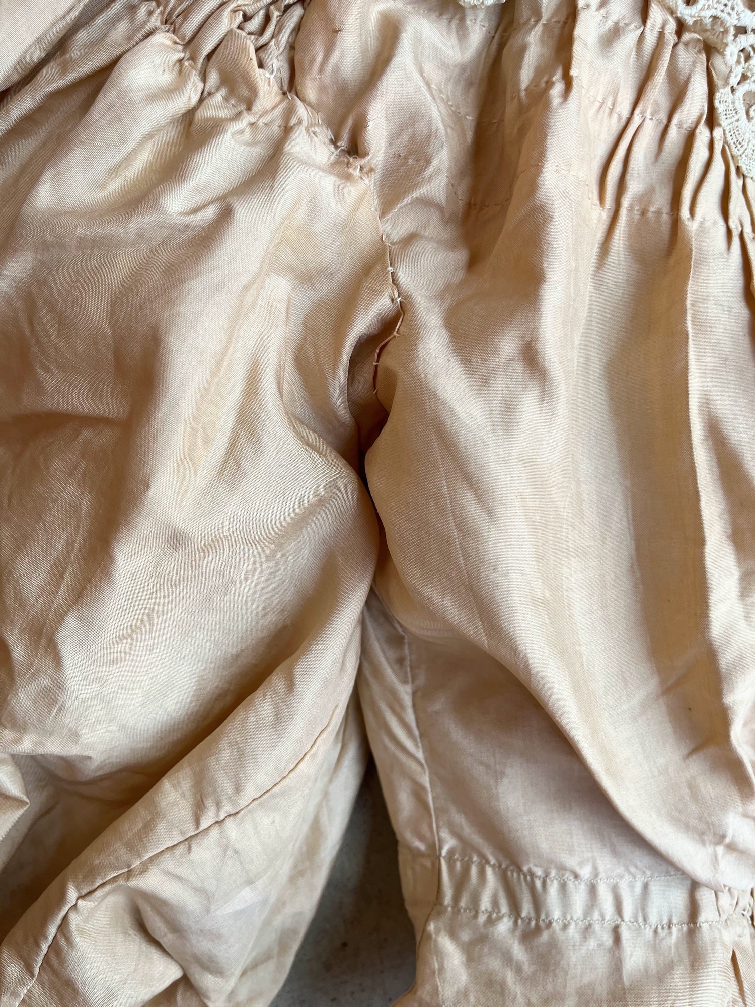 c. 1904 Peach Silk Blouse | Study + Display