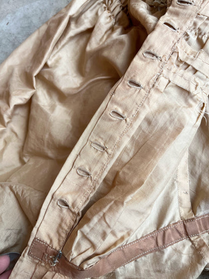 c. 1904 Peach Silk Blouse | Study + Display