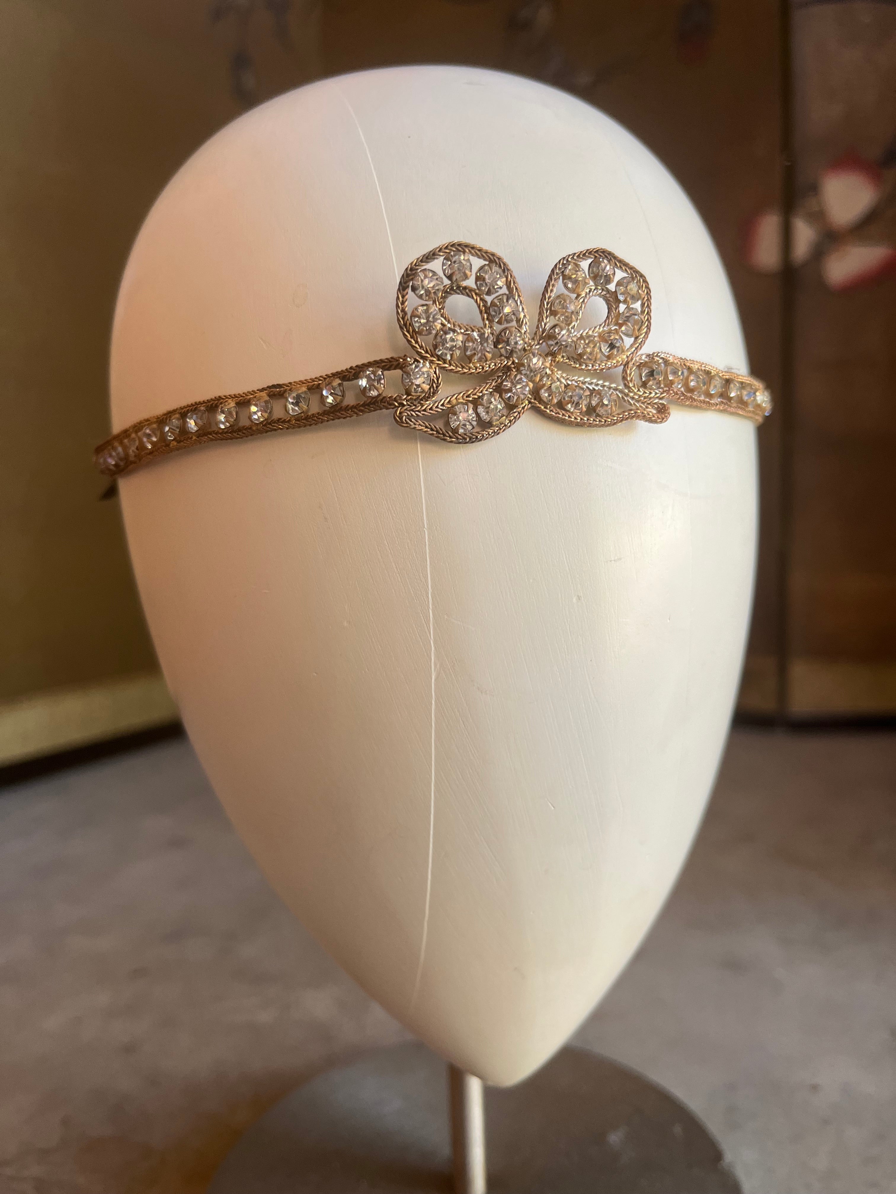 c. 1920s Rhintestone Headpiece