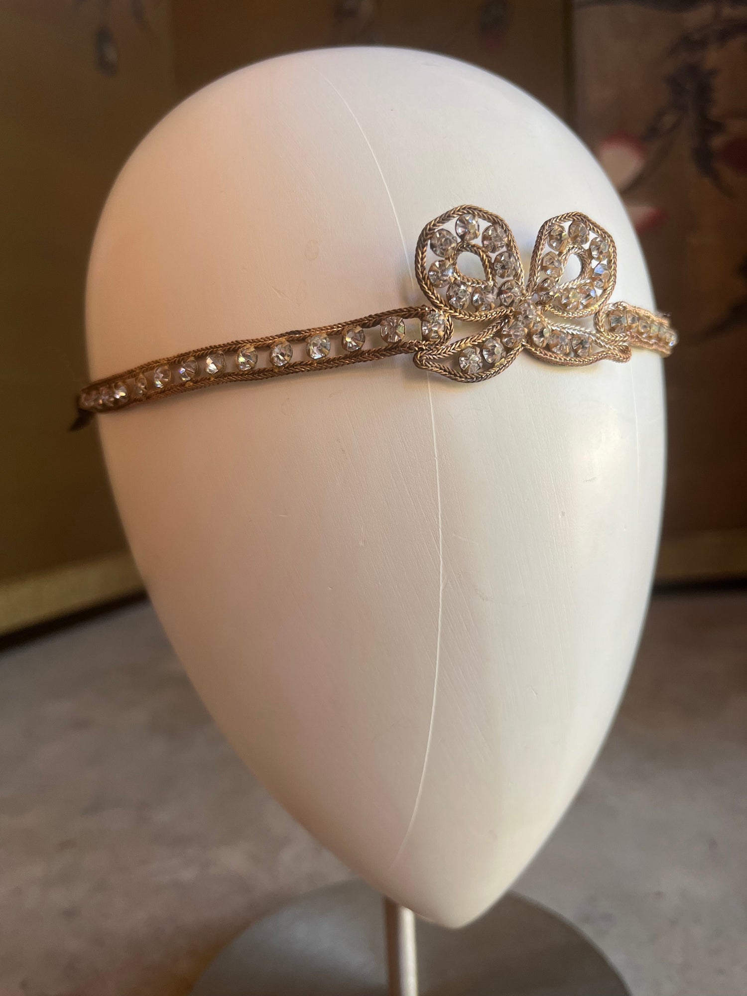 c. 1920s Rhintestone Headpiece