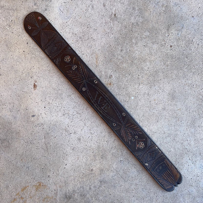 Early-Mid 19th c. Hand Carved Corset Busk | 2
