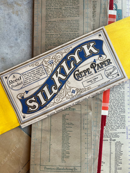 c. 1930s Crepe Paper