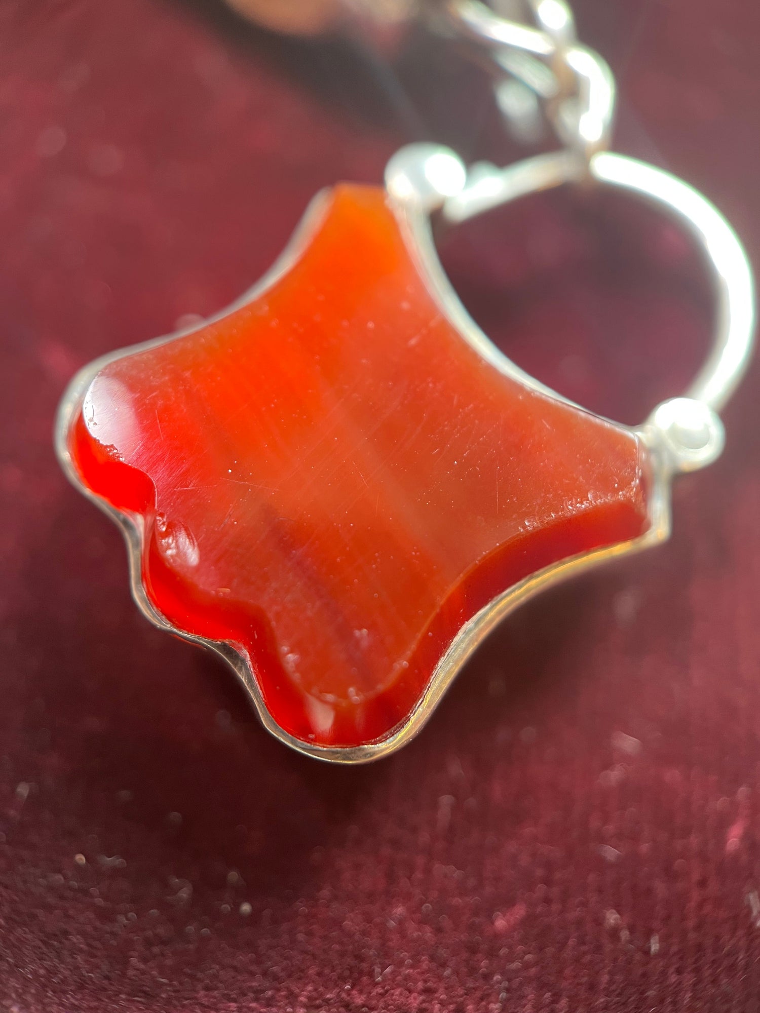 Victorian Scottish Agate Bracelet Sterling Silver