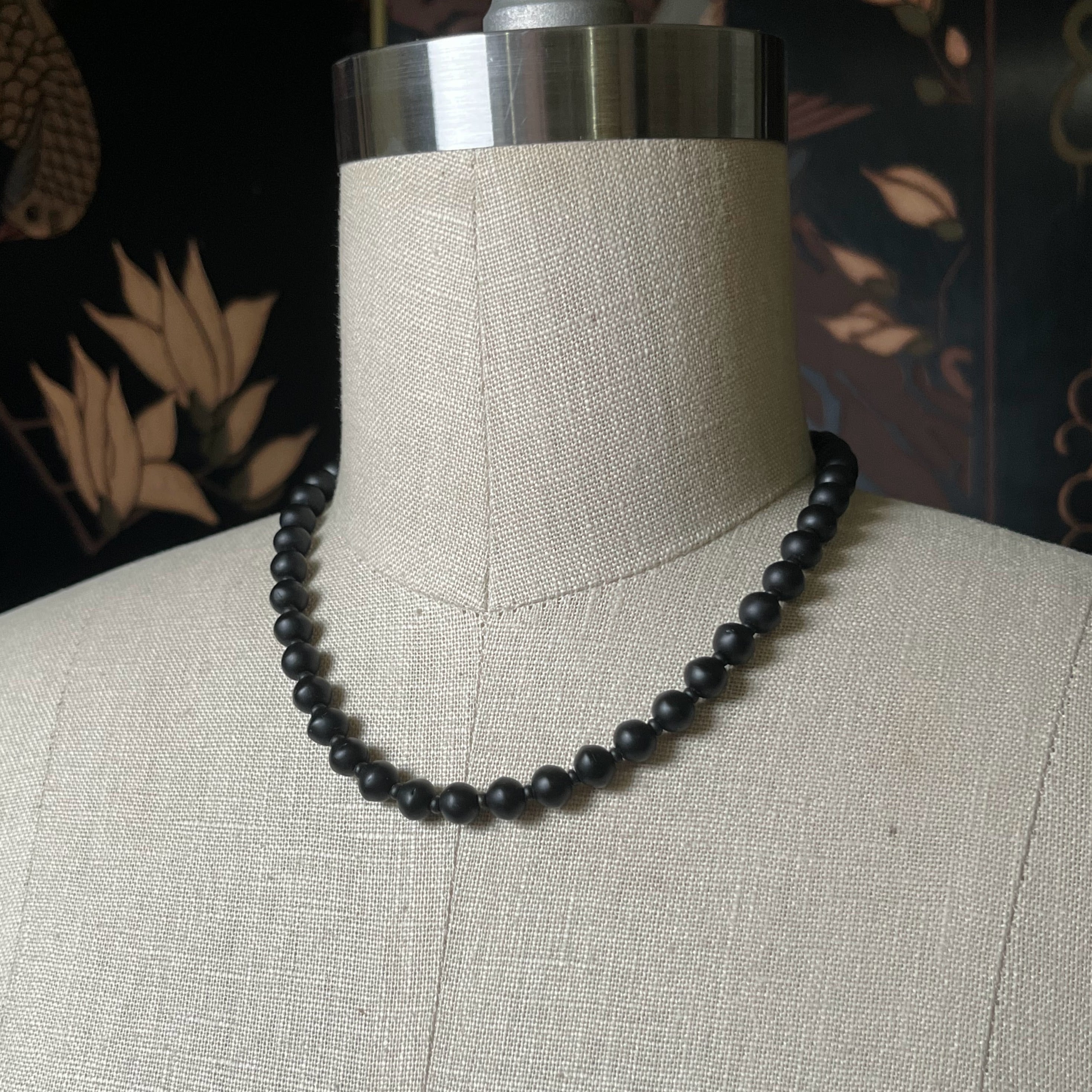 c. Turn of the Century French Jet Necklace