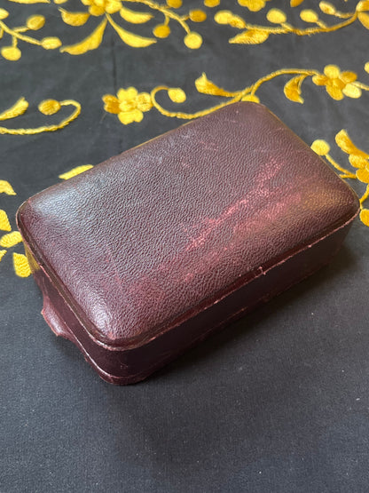 Victorian Boxed Agate Cross Pendant