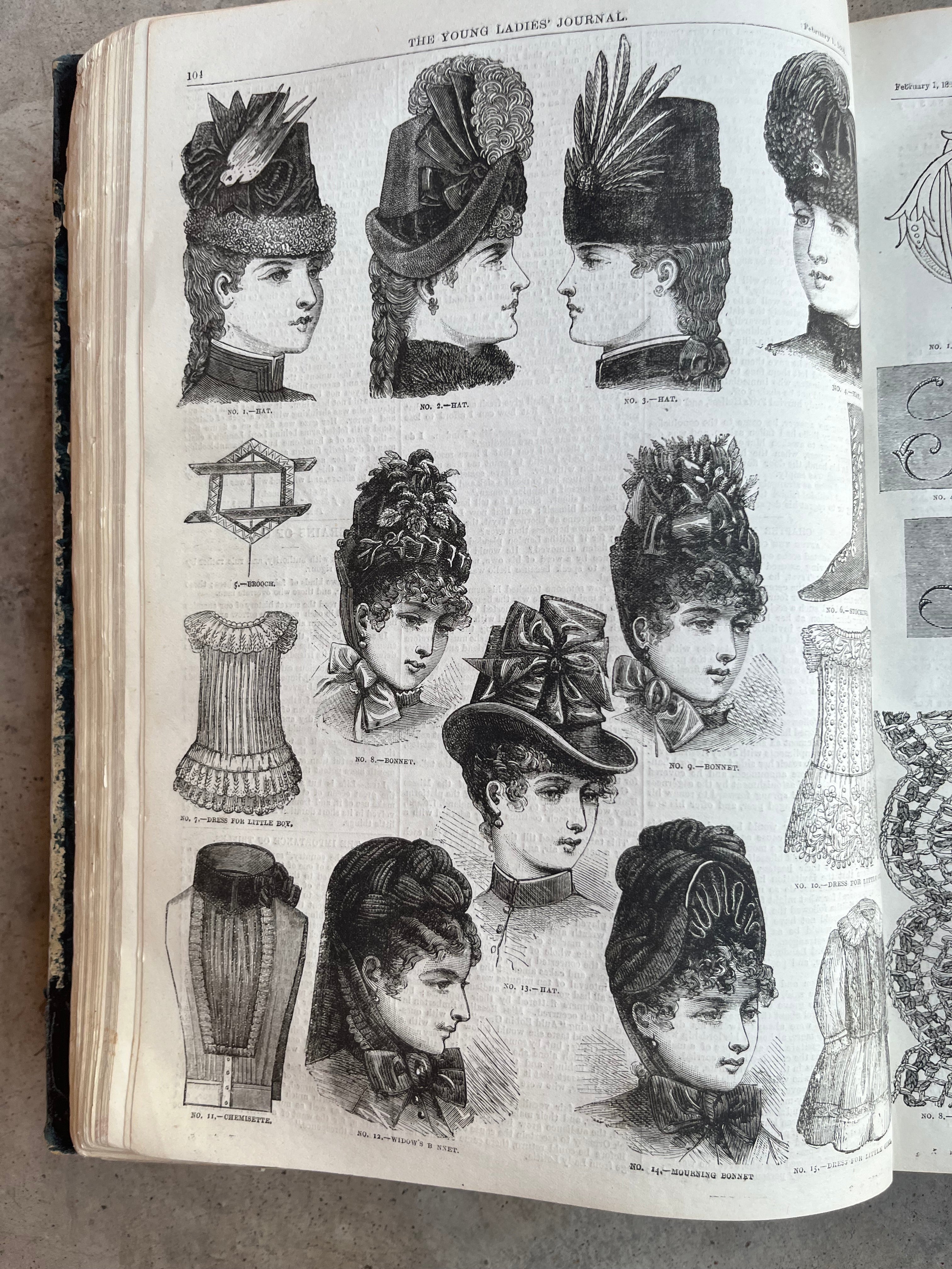 RESERVED | 1886 Young Ladies&