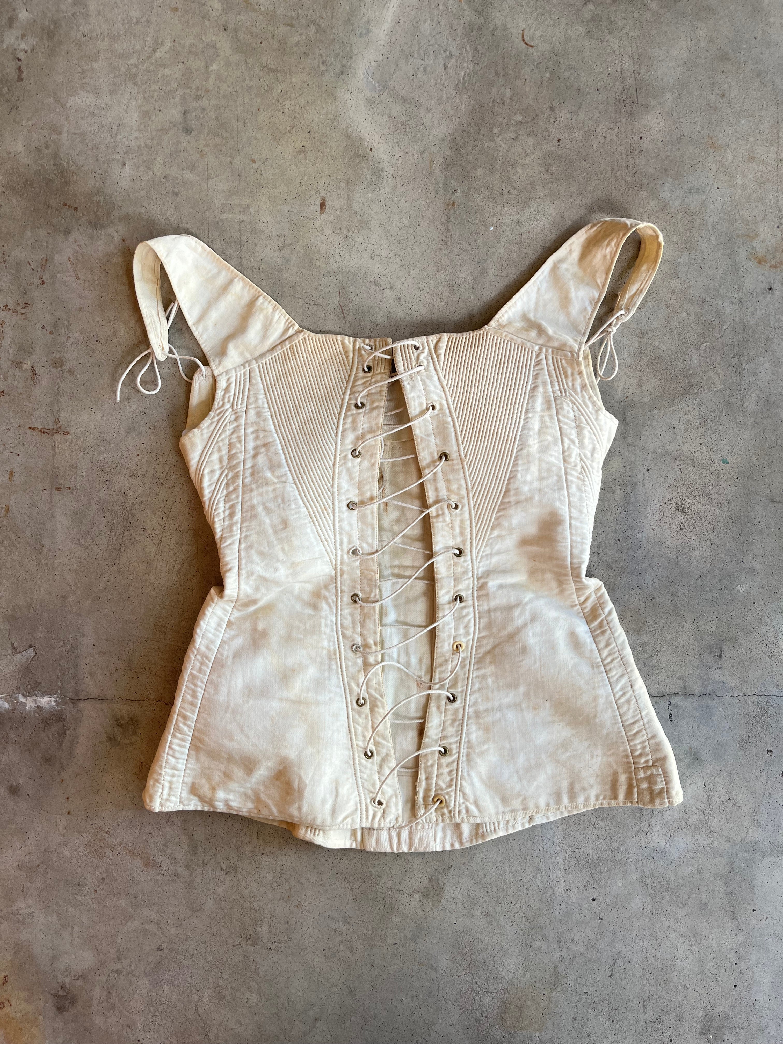 c. 1830s Corded Corset