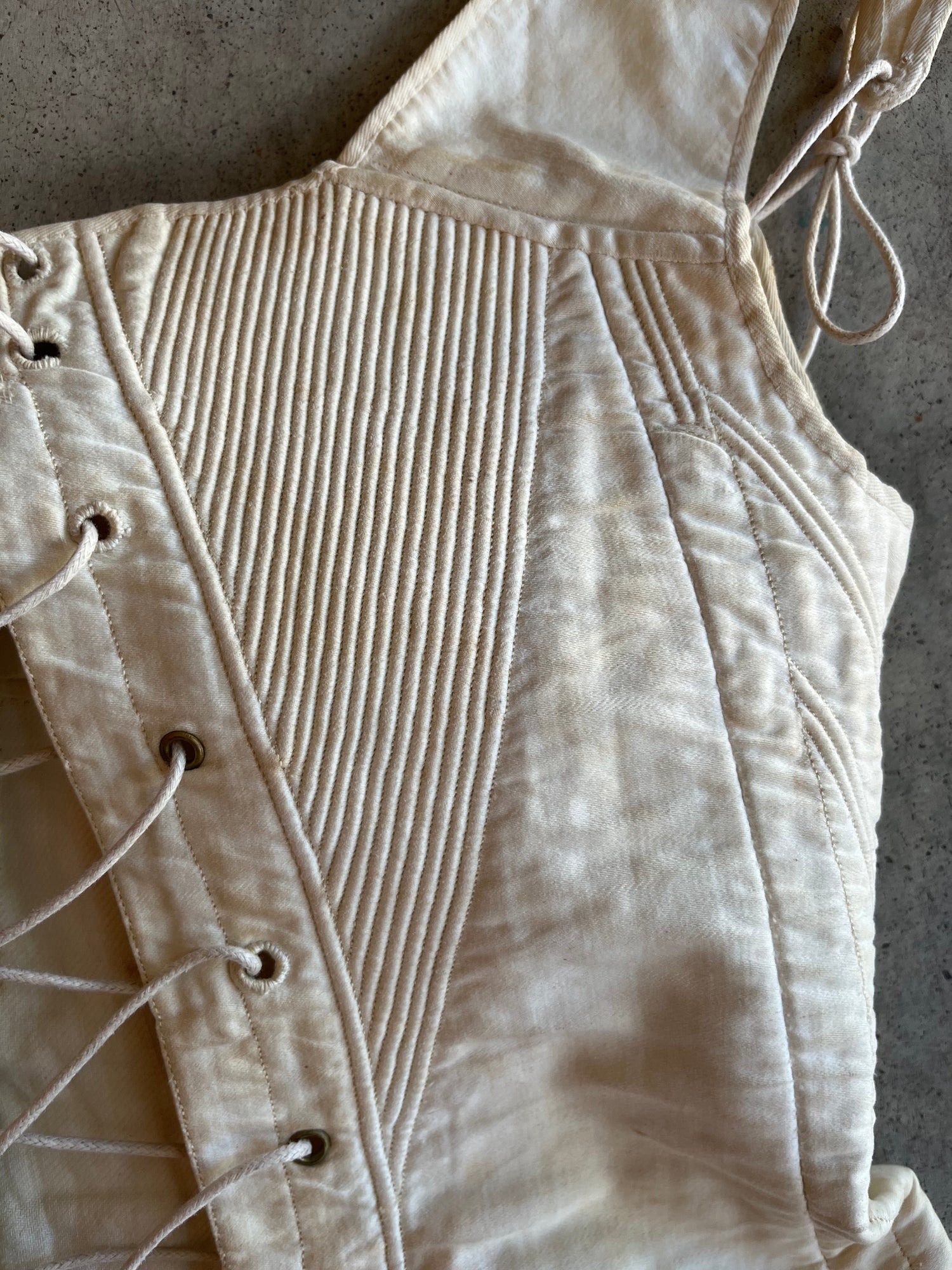 c. 1830s Corded Corset