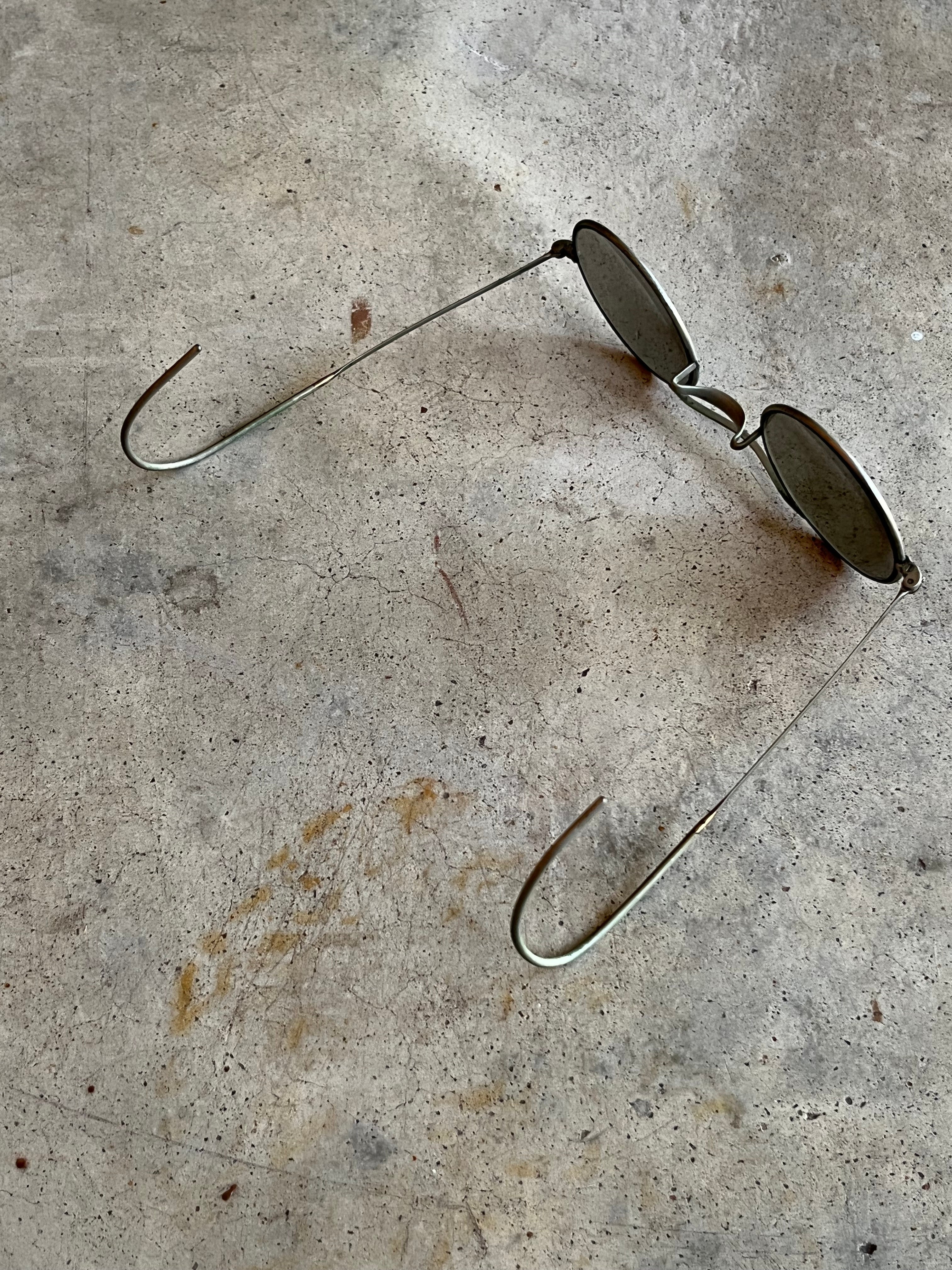 c. 1920s-1930s Round Sunglasses