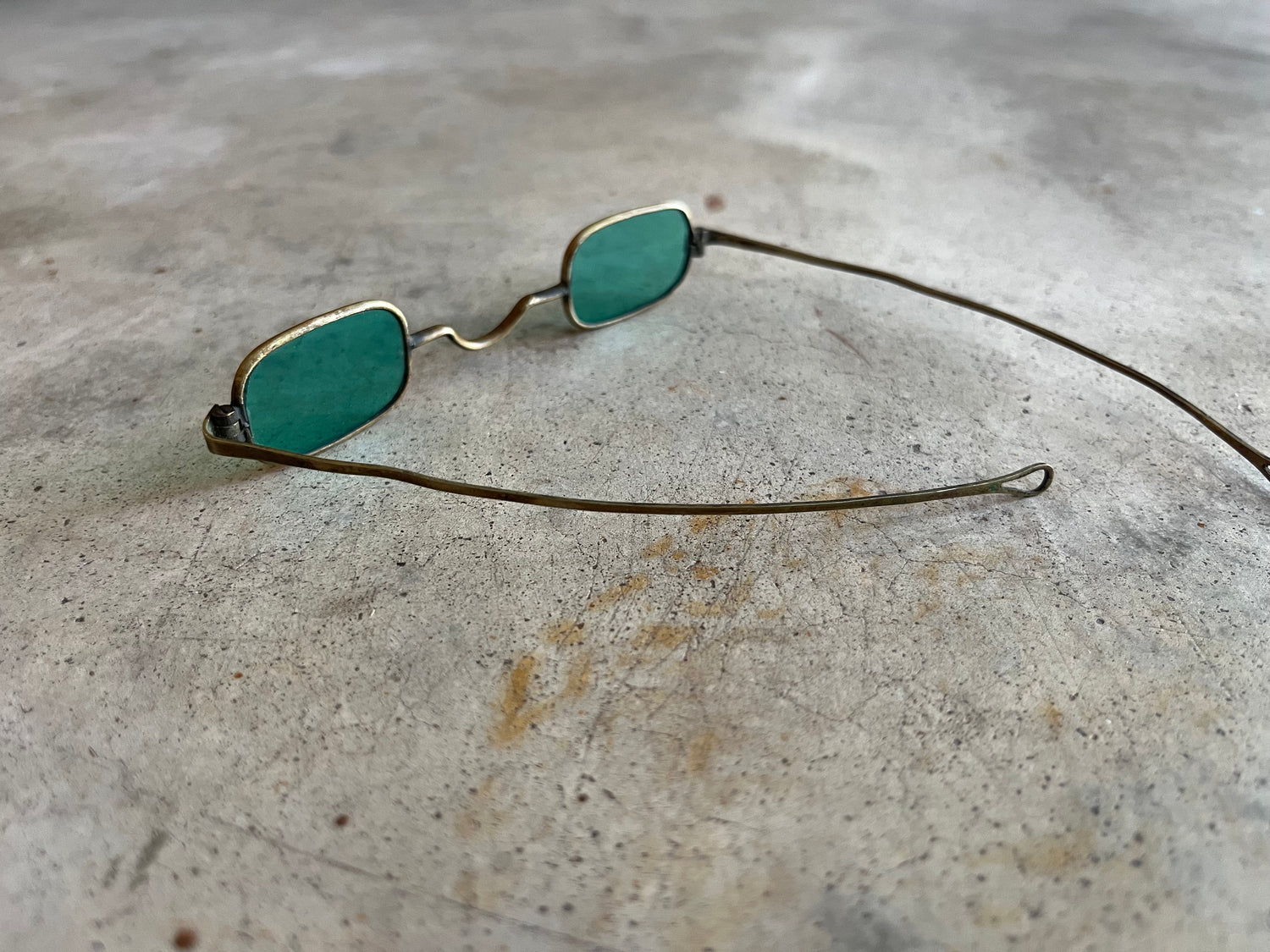 19th c. Green Tinted Glasses | As-Is
