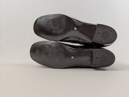 1930s Black Lace Up Boots | Approx Sz 7-7.5