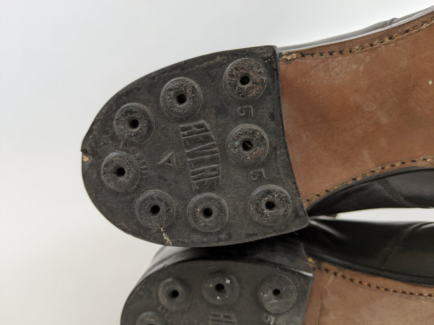 RESERVED | 1910s Black Lace Up Boots | Approx Sz 7.5-8