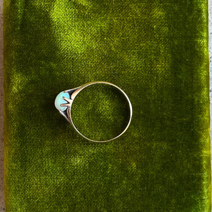Turn of the Century 8k Gold Opal Ring