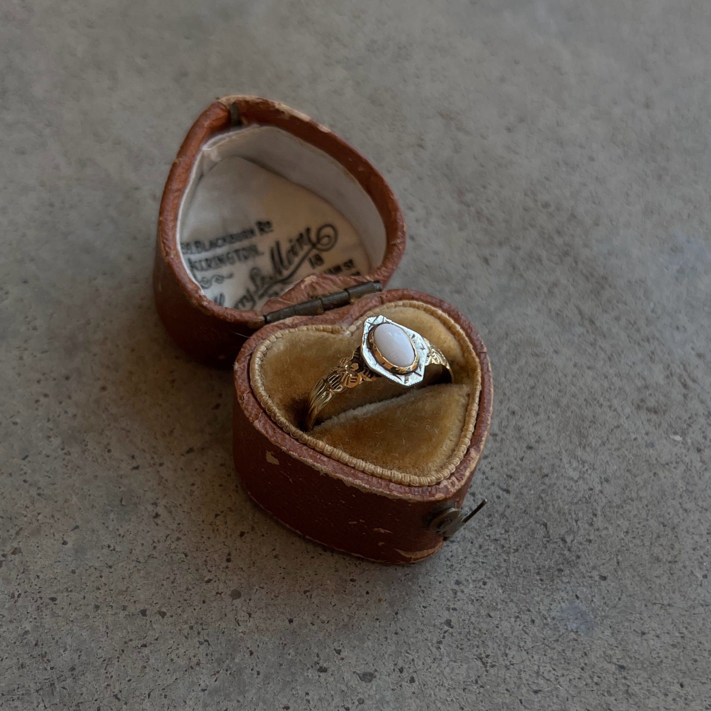 Early 20th c. 10k Gold Opal Ring