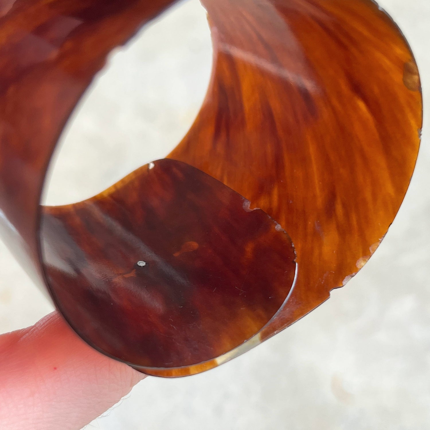 c. 1850s-1860s Tortoise Shell Cuff Bracelets