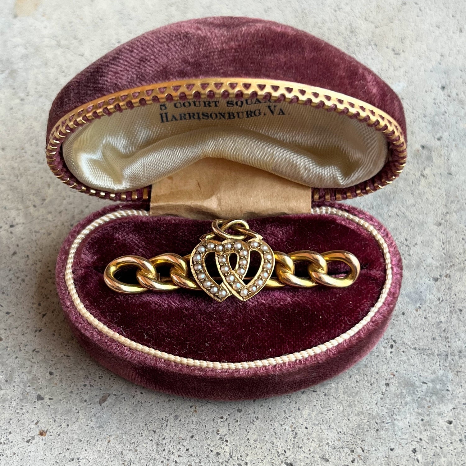Late 19th c. 14k Gold Lover&