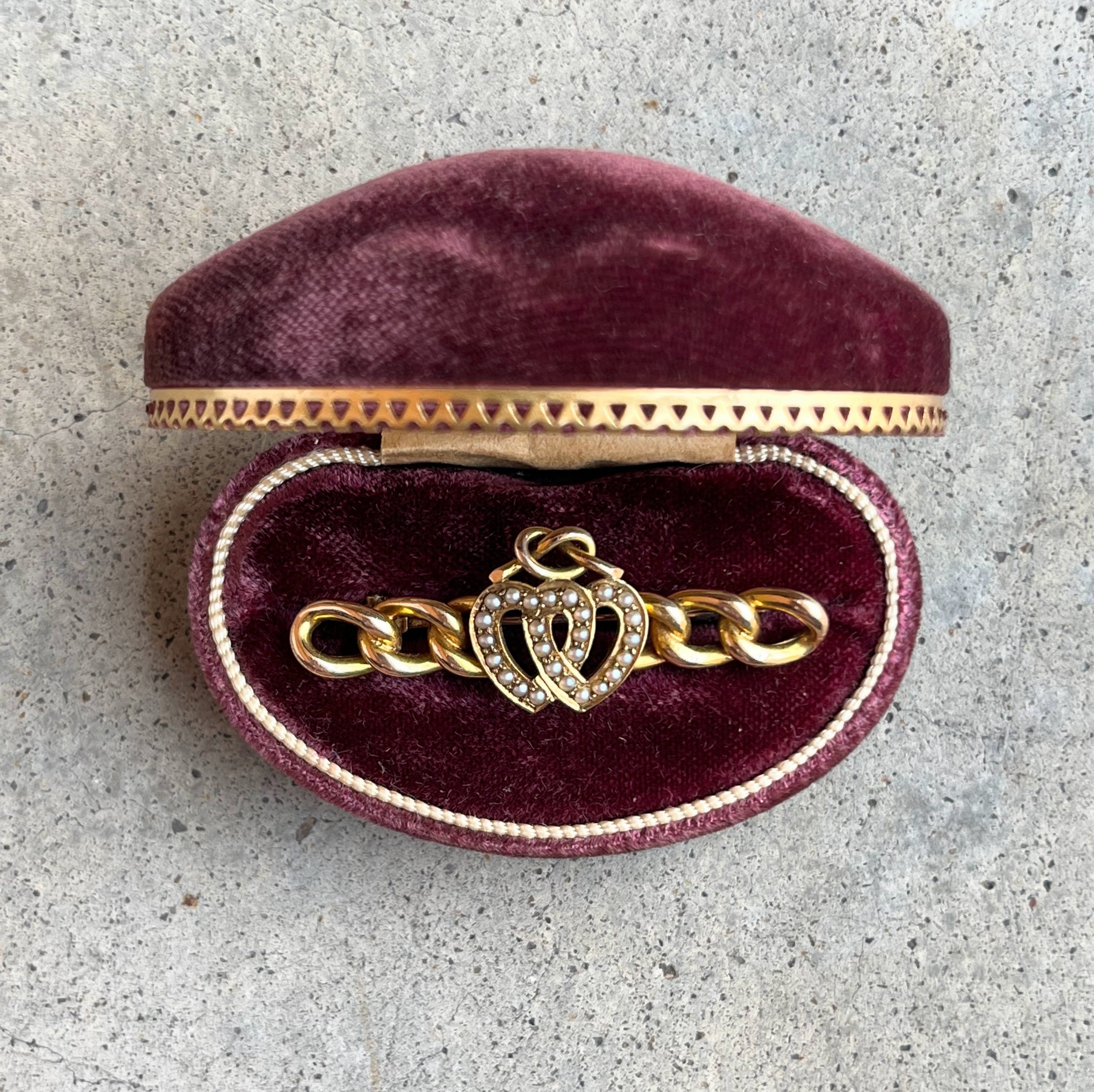 Late 19th c. 14k Gold Lover&