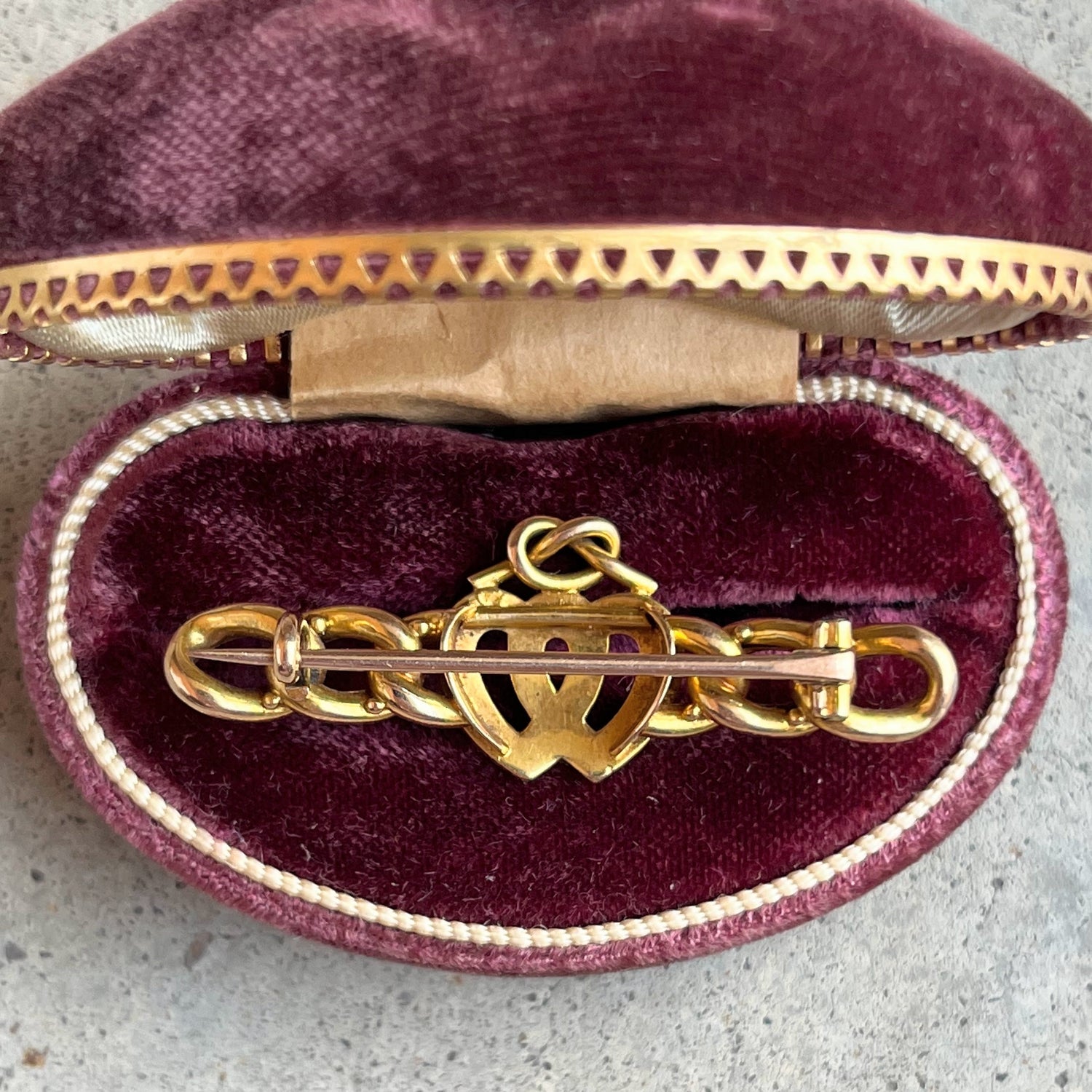 Late 19th c. 14k Gold Lover&