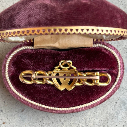 Late 19th c. 14k Gold Lover&