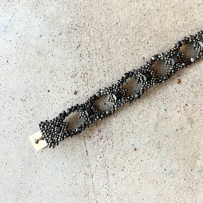 19th c. Cut Steel Bracelet