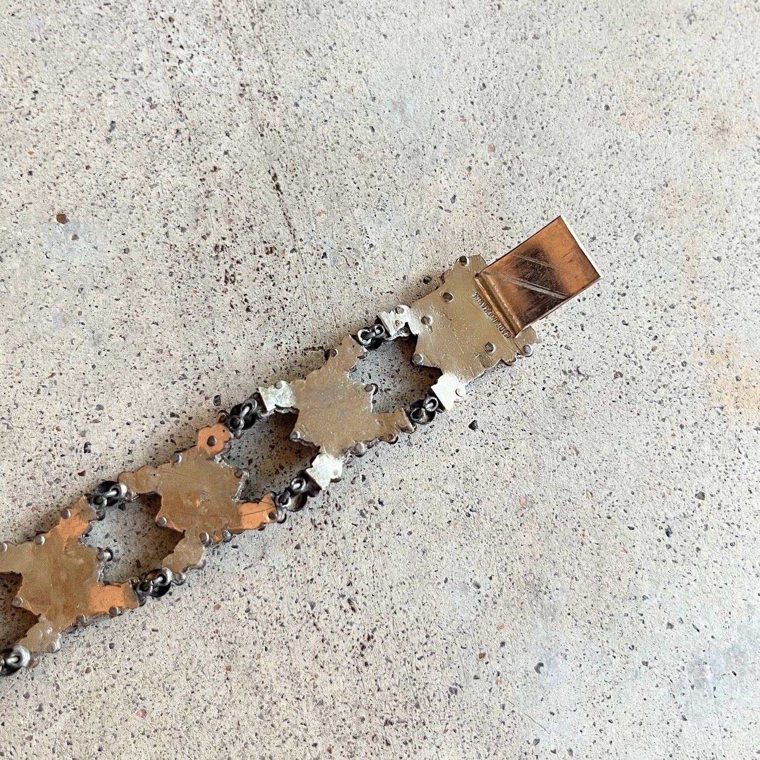 19th c. Cut Steel Bracelet