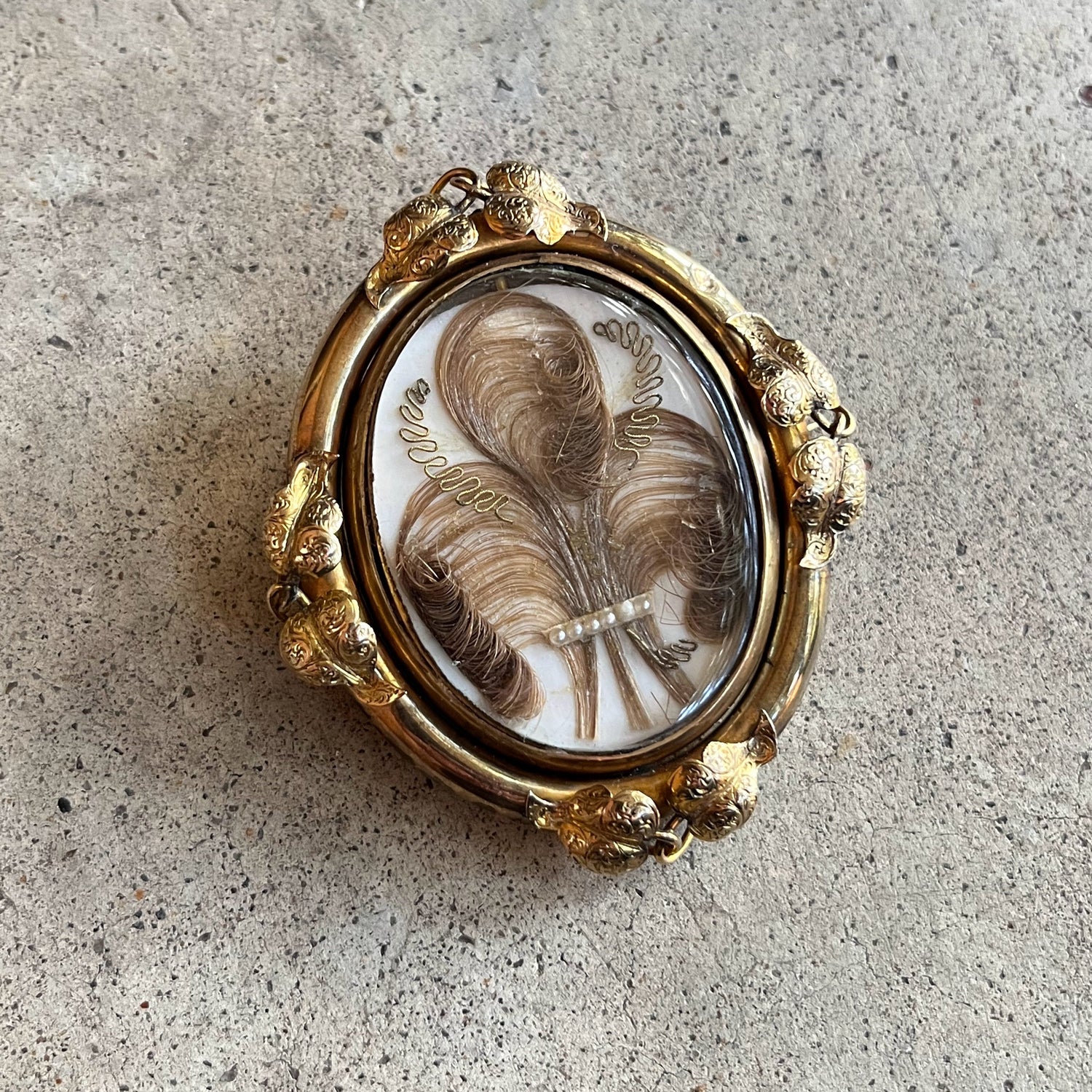 c. 1870s-1880s Prince of Wales Swivel Brooch + Pendant