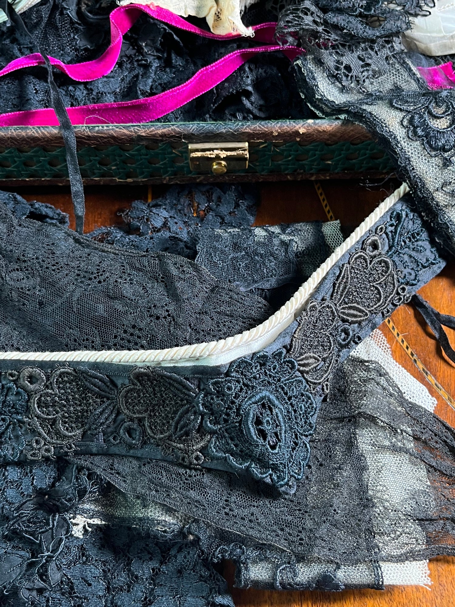 Beautiful Box of Antique Lace