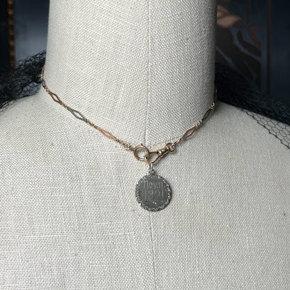 1891 Silver Plated Pendant