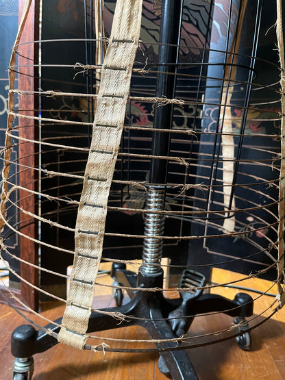 RESERVED | Late 19th c. Hoop Skirt | Study + Display