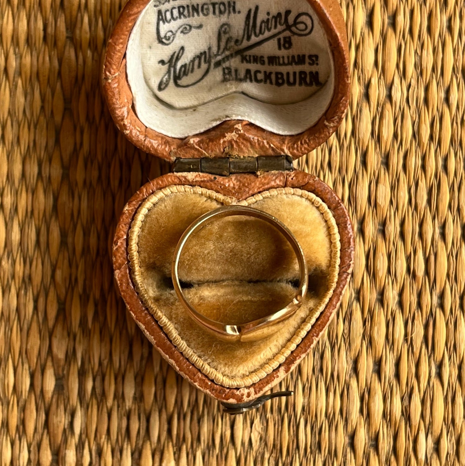 c. 1900s-1910s 10k Gold Signet Ring