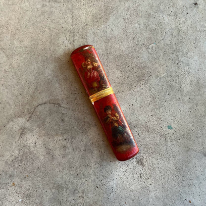 18th c. Hand Painted Eyeglasses Case
