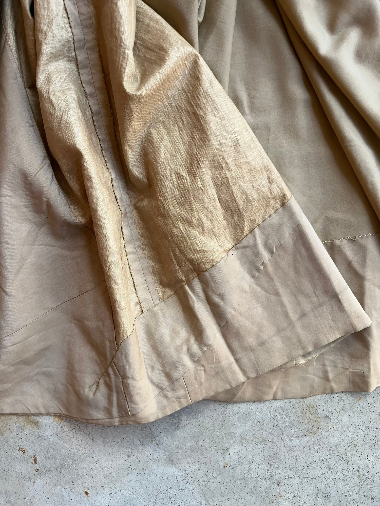 c. 1890s Silk Tea Gown