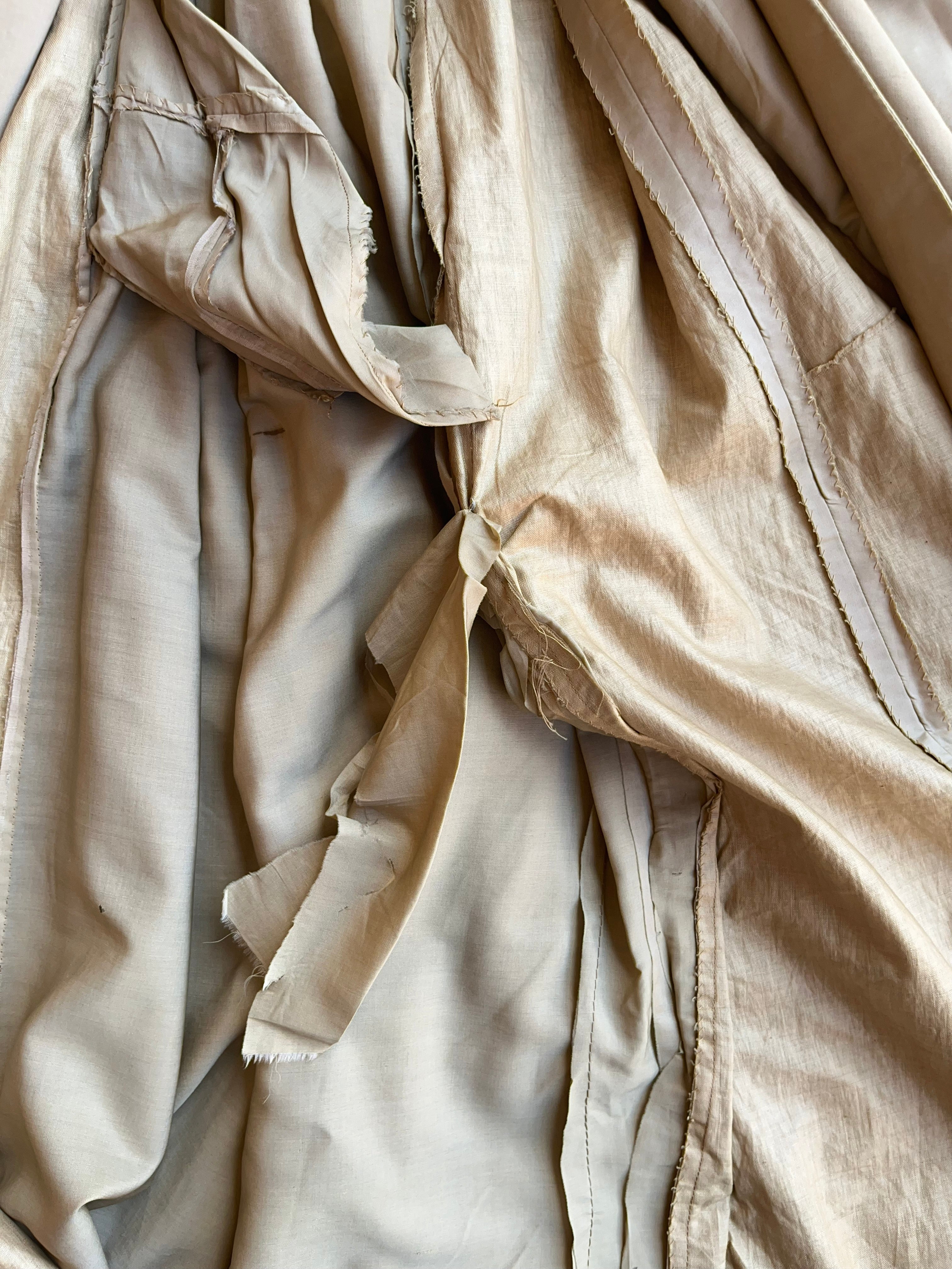 c. 1890s Silk Tea Gown