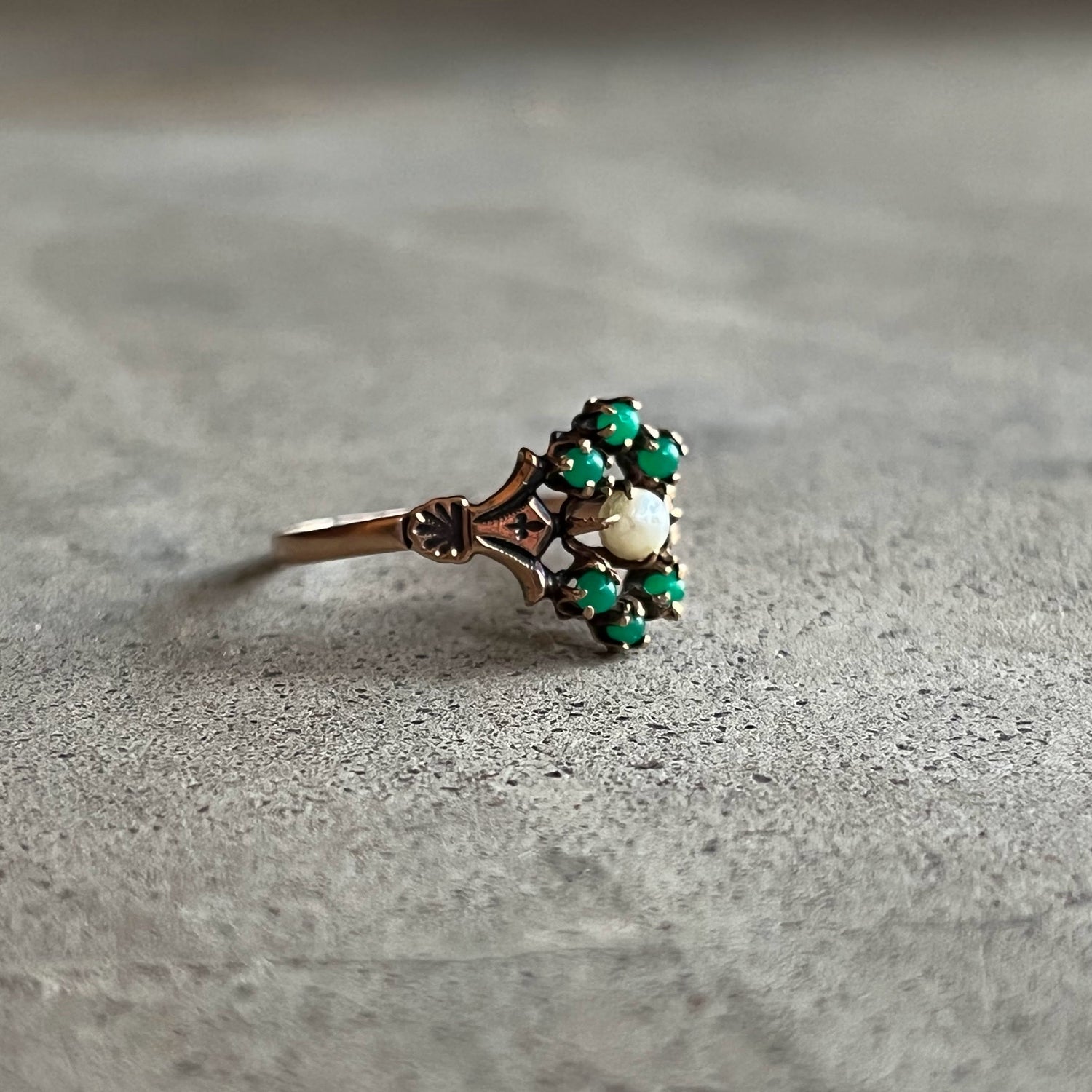 c. 1890s 10k Gold Ring