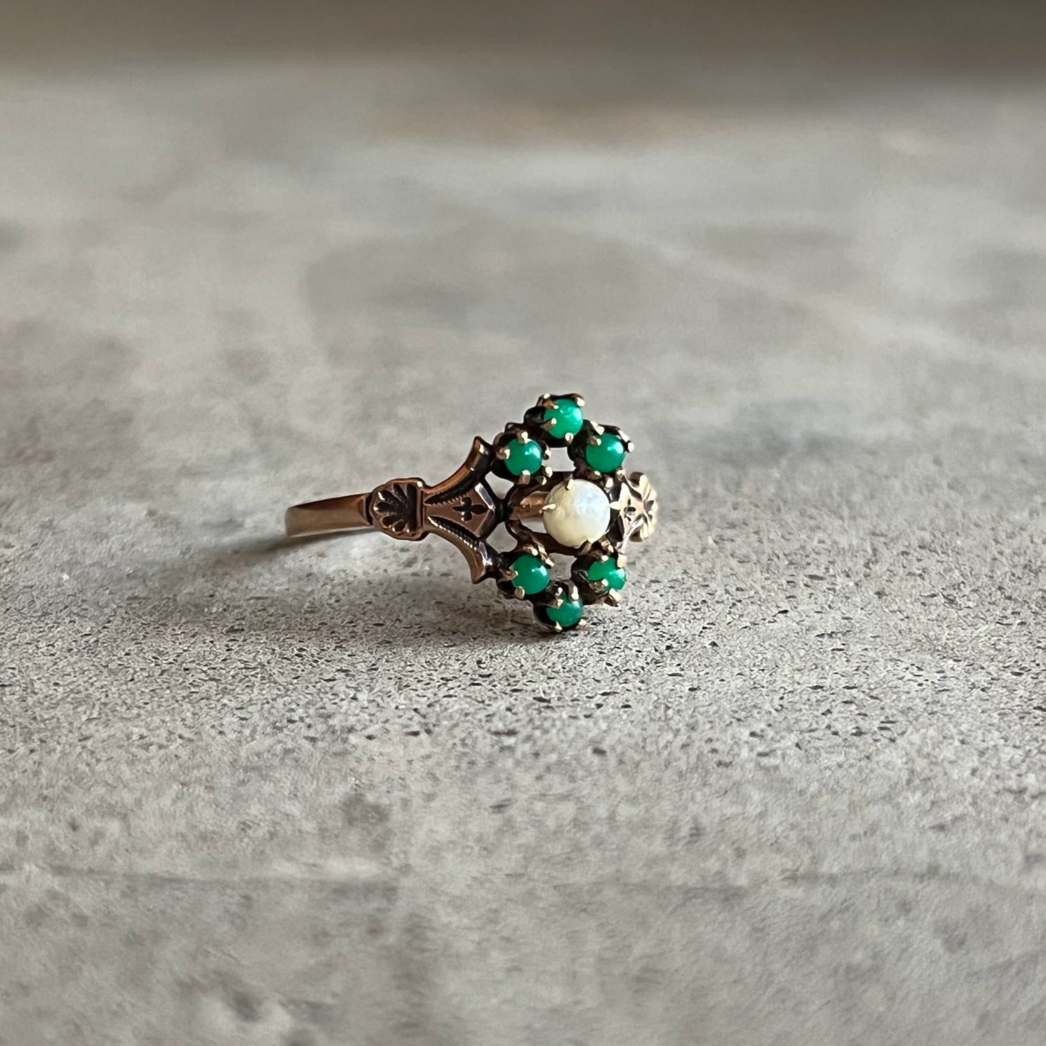 c. 1890s 10k Gold Ring