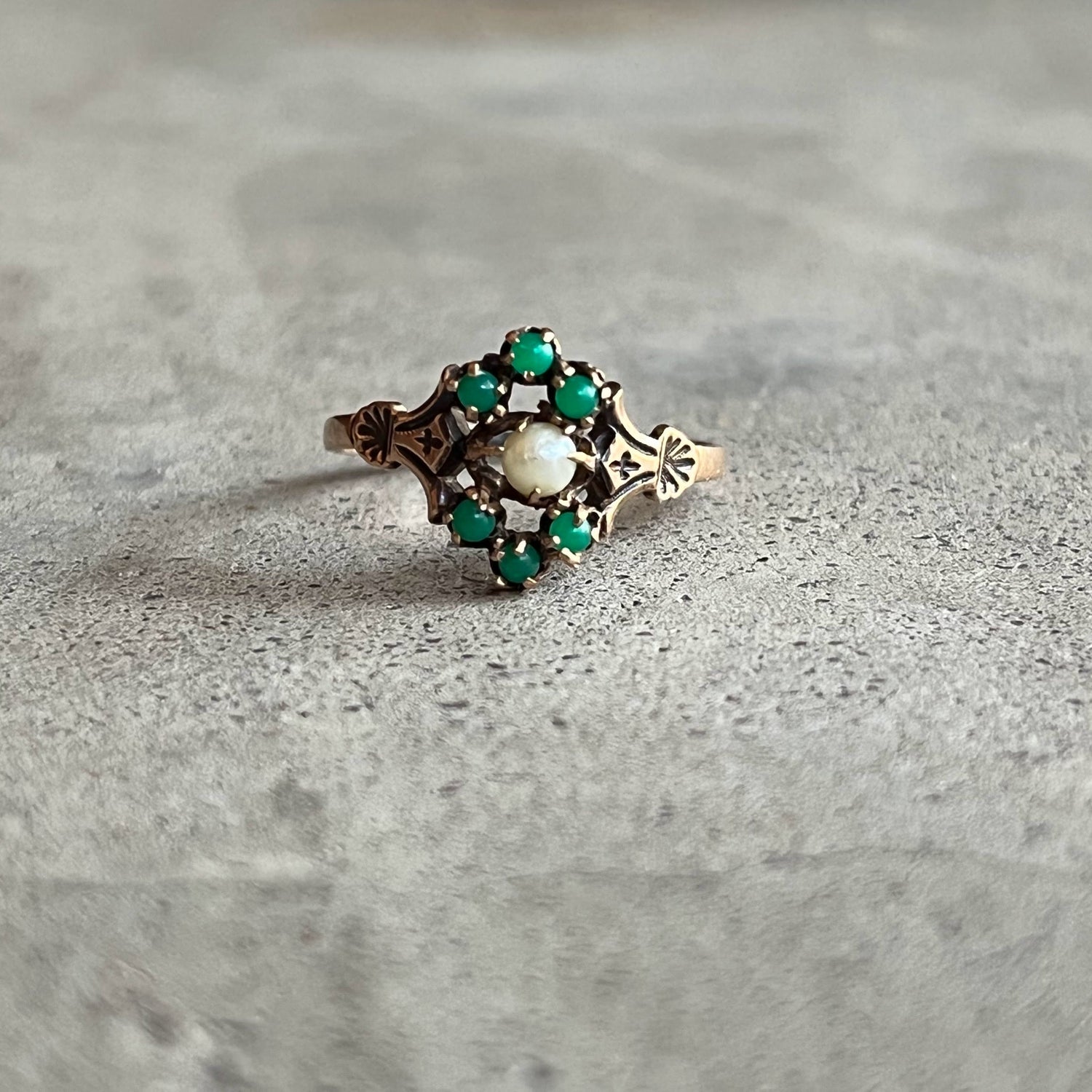 c. 1890s 10k Gold Ring