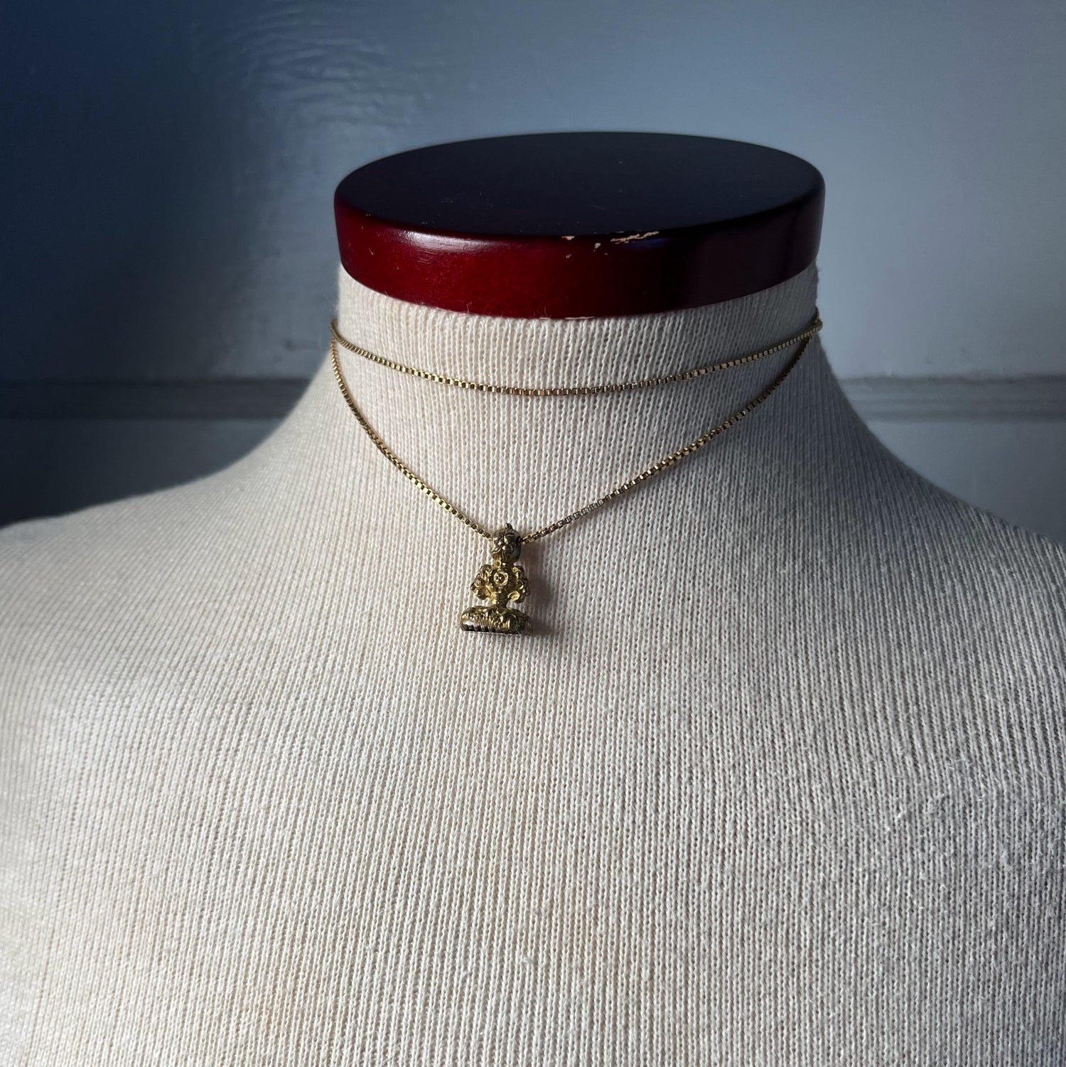 c. Early-mid 19th Century Fob Engraved "Ann"