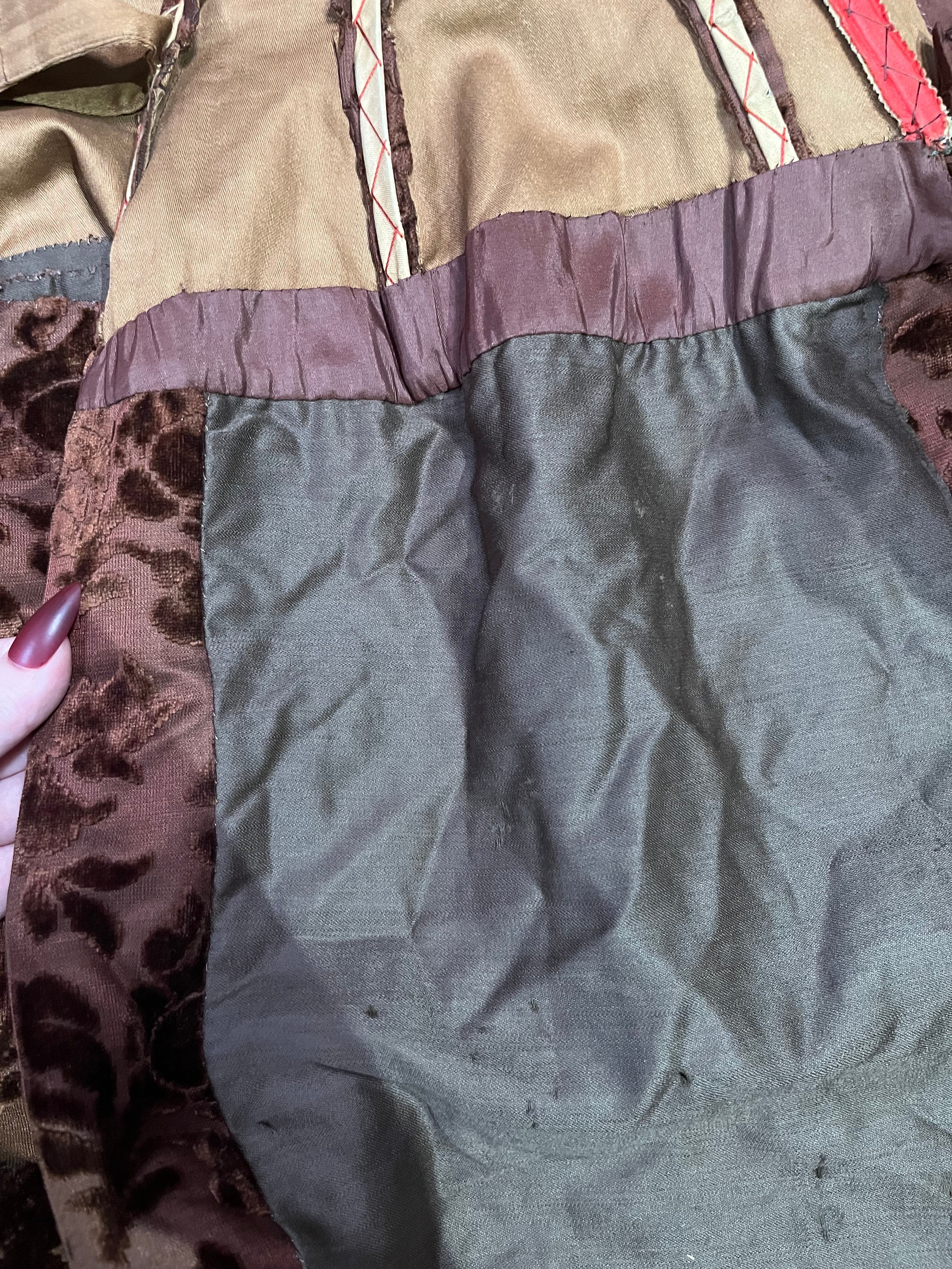 c. 1880s Long Tailed Bodice