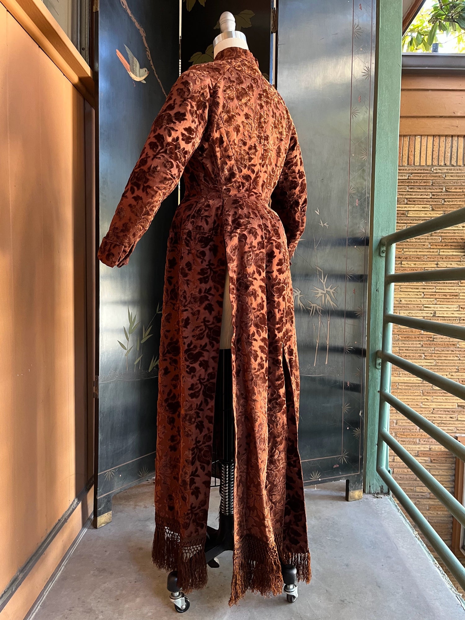 c. 1880s Long Tailed Bodice