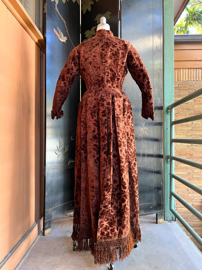 c. 1880s Long Tailed Bodice