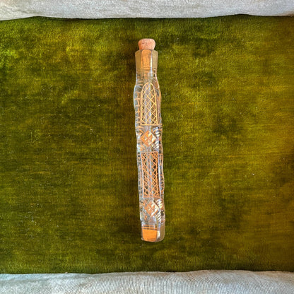 19th c. Small Glass Perfume Bottle