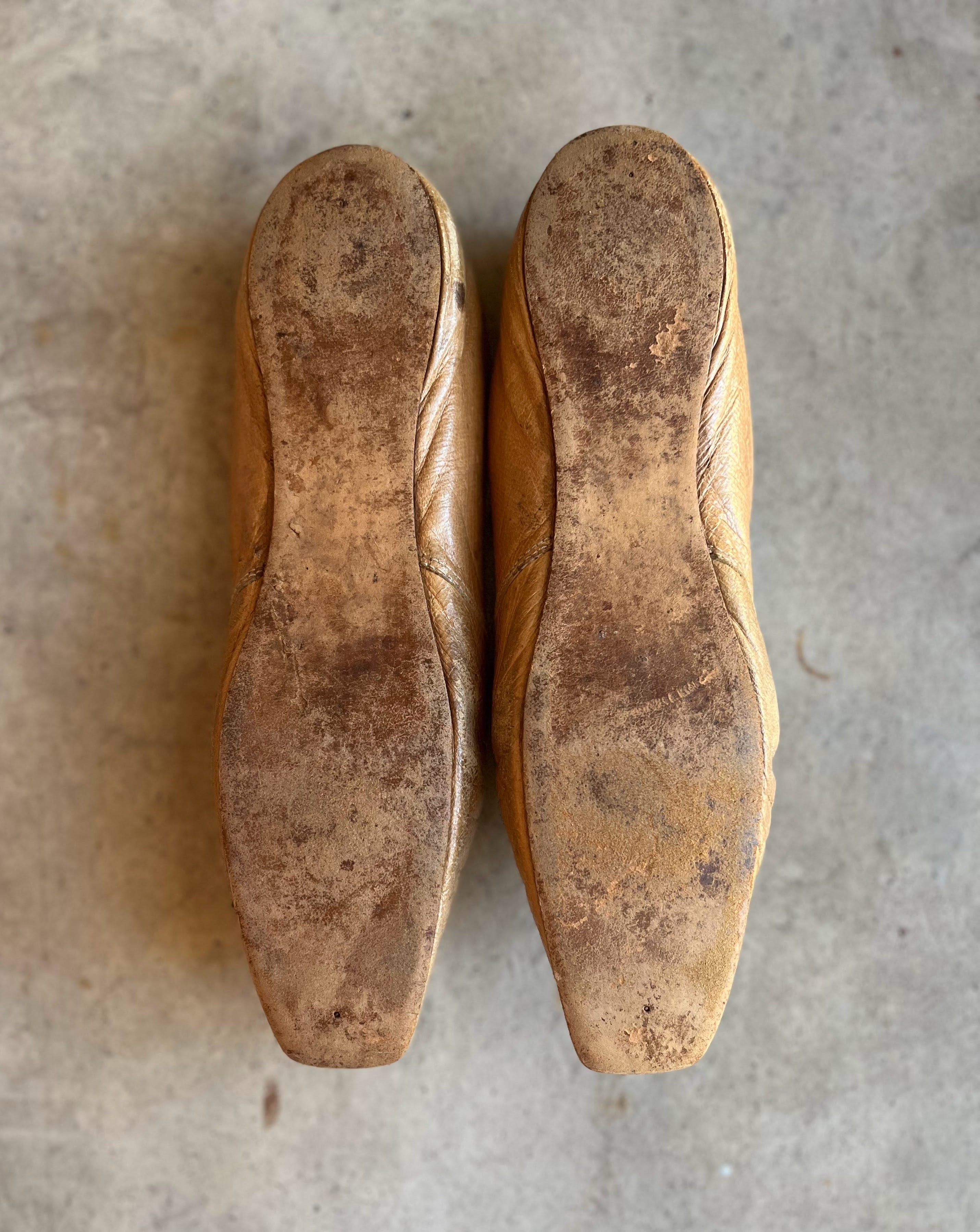 c. 1820s Moroccan Leather Shoes