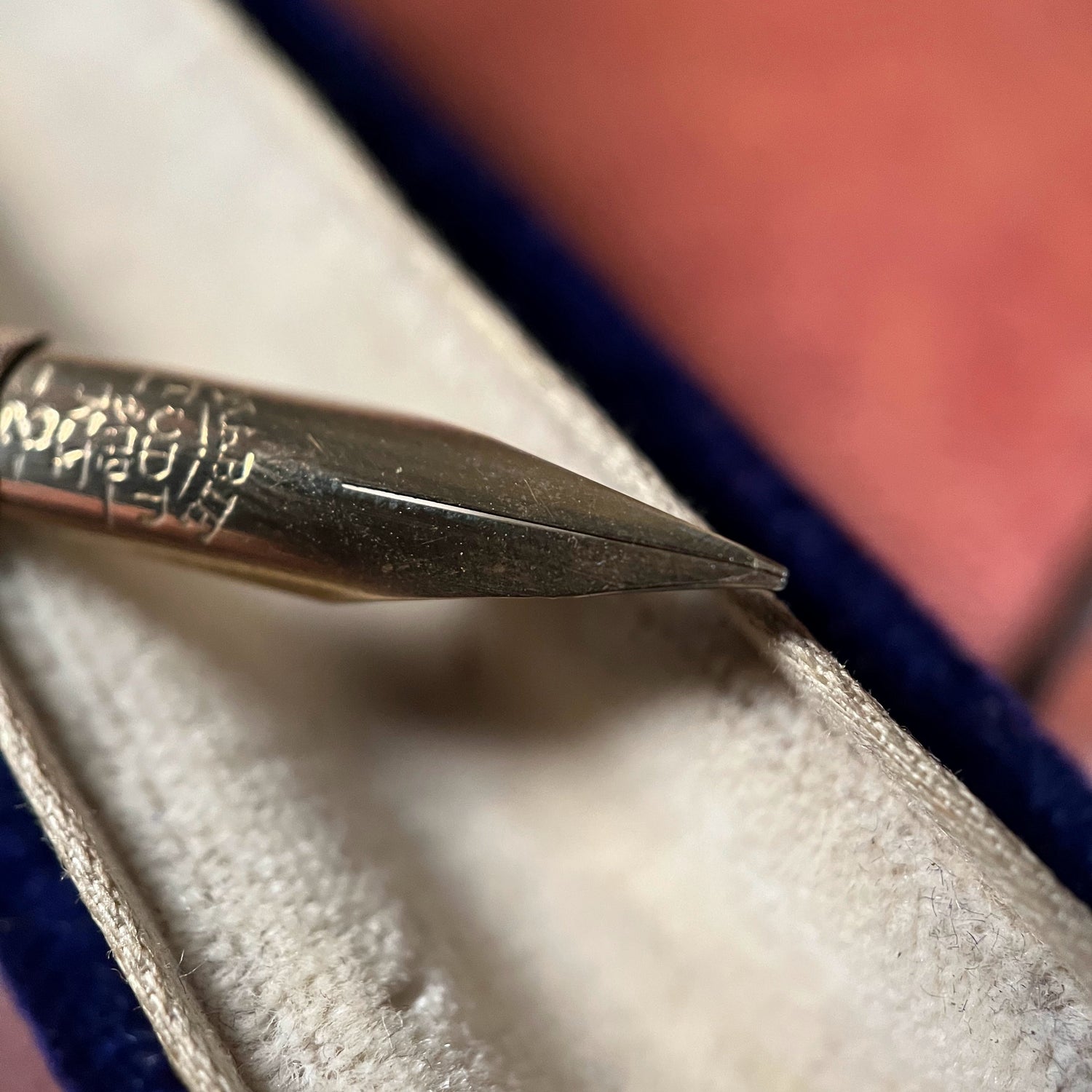 RESERVED | Mabie Todd &amp; Co. Mother of Pearl Dip Pen