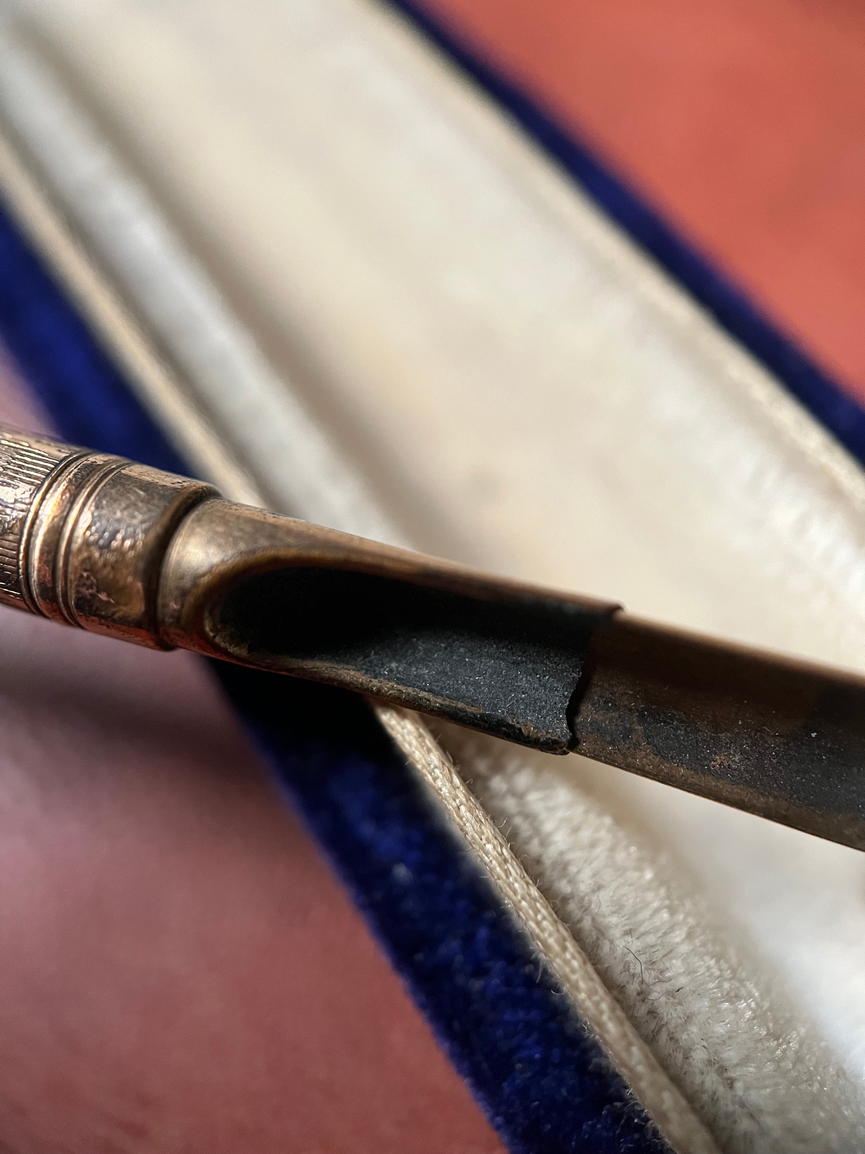 RESERVED | Mabie Todd &amp; Co. Mother of Pearl Dip Pen