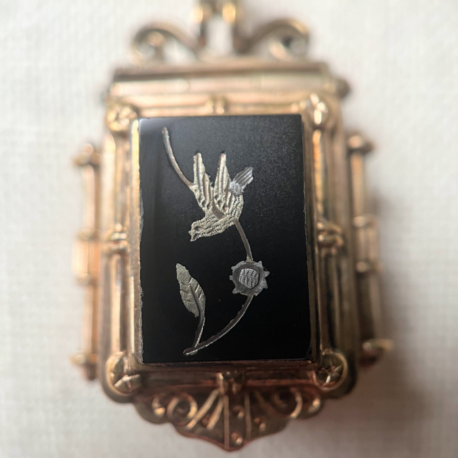 c. 1880s Gold Filled  Double Sided Locket