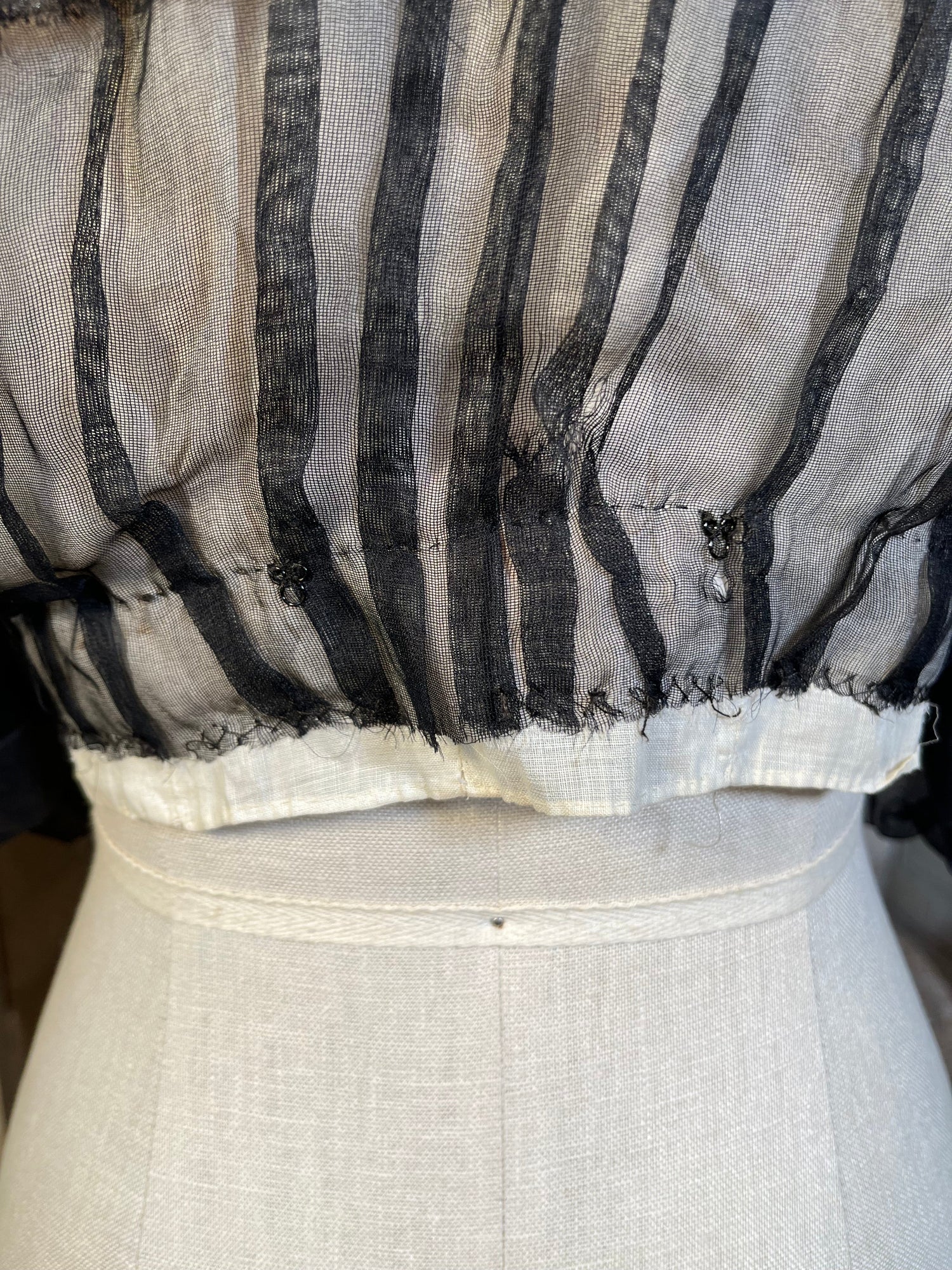 c. 19-Teens Lace Blouse