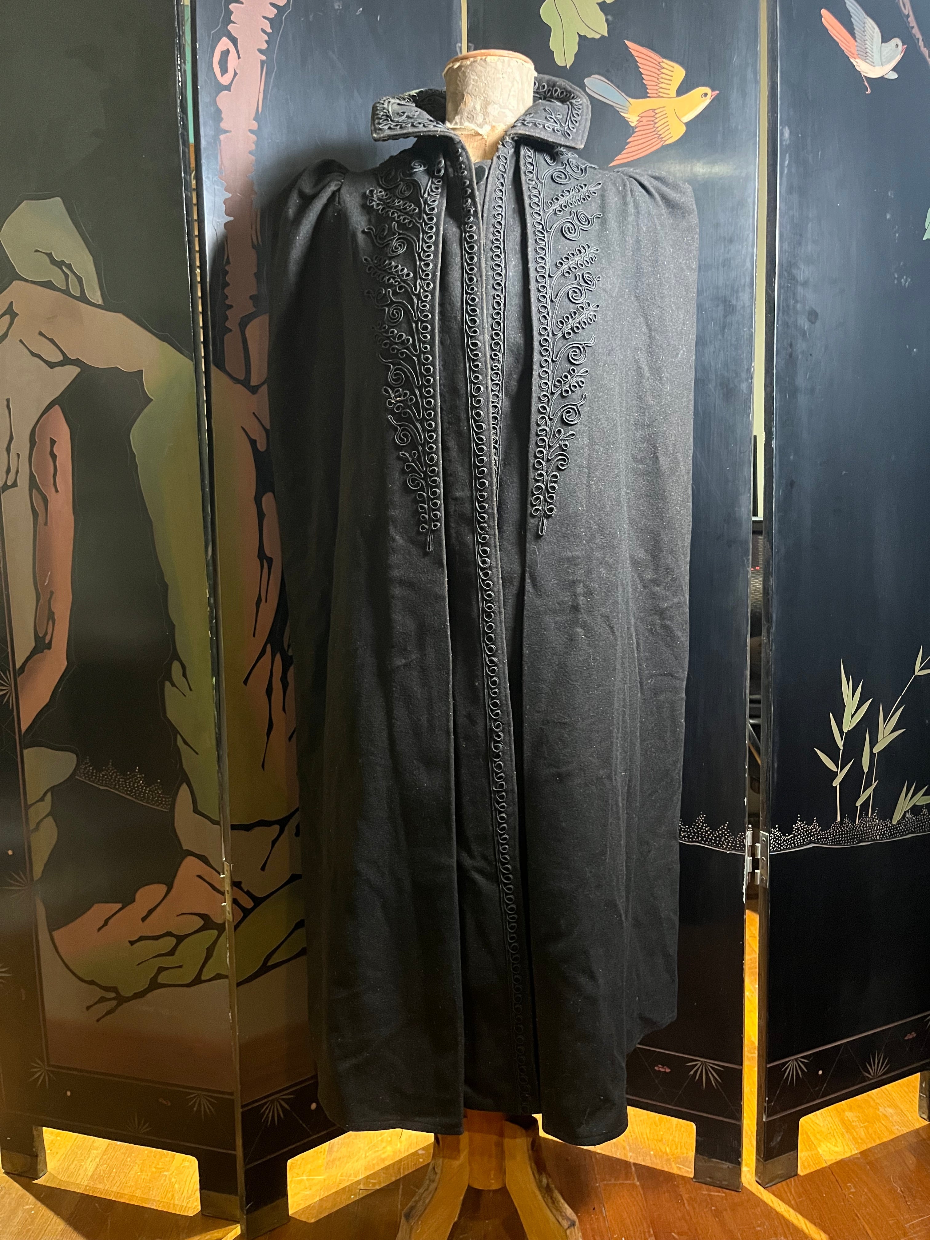 RESERVED | c. 1890s Dramatic Cape