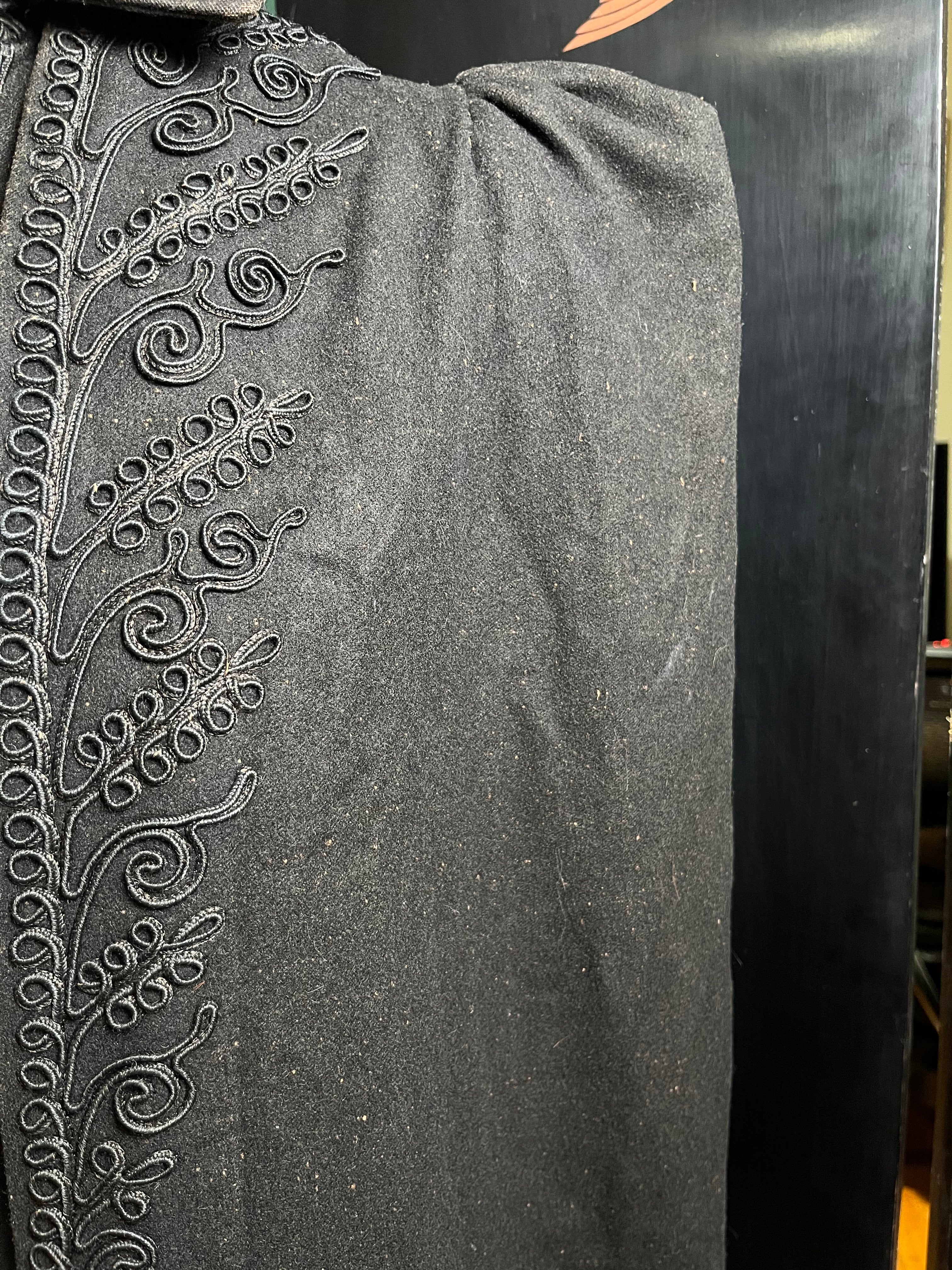 RESERVED | c. 1890s Dramatic Cape